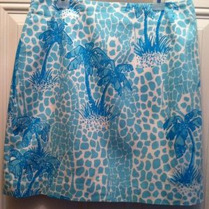 Lilly pulitzer skirt sz 8